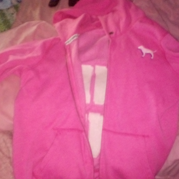 Victoria secret bling zip up y2k sorry sold to friend - Picture 2 of 3